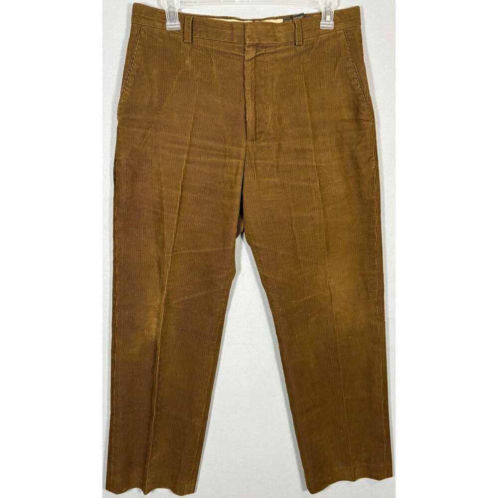 Vtg Banana Republic Corduroy Pants Mens 36x31 (Tag 36x32)  Brown Casual Chinos